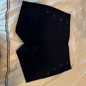 Banana Republic High Waist Navy Shorts